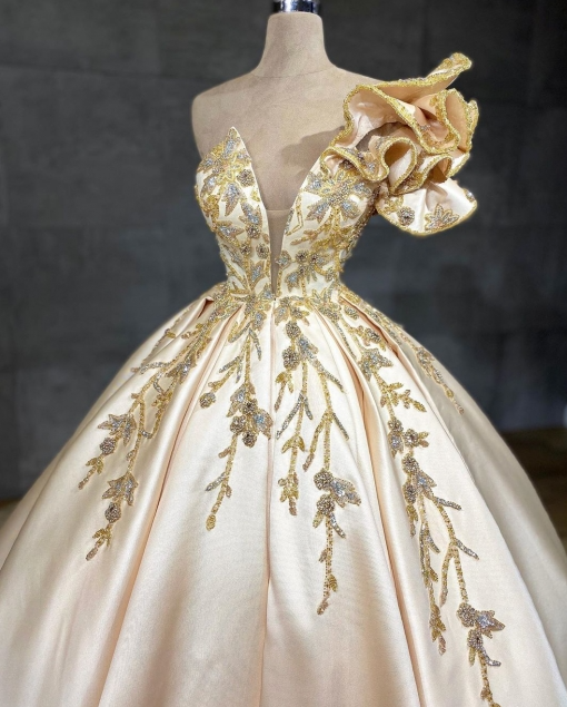 Designer wedding dresses princess formal gown fg1085