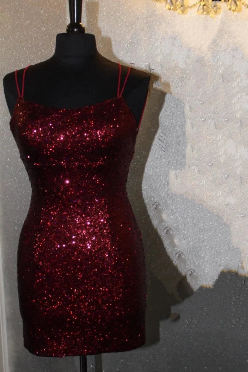PM236,Royal blue sequin homecoming dresses