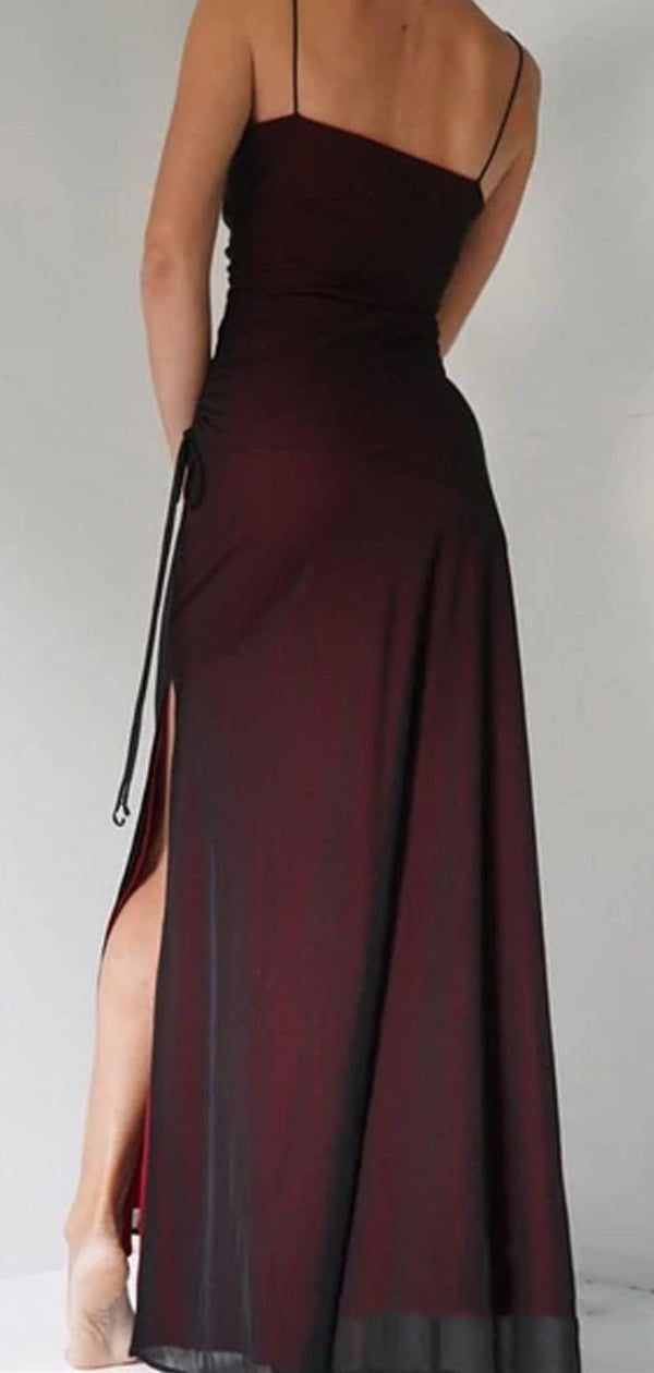 Sexy Mermaid Long Prom Dress Floor Length Party Gown, AST914
