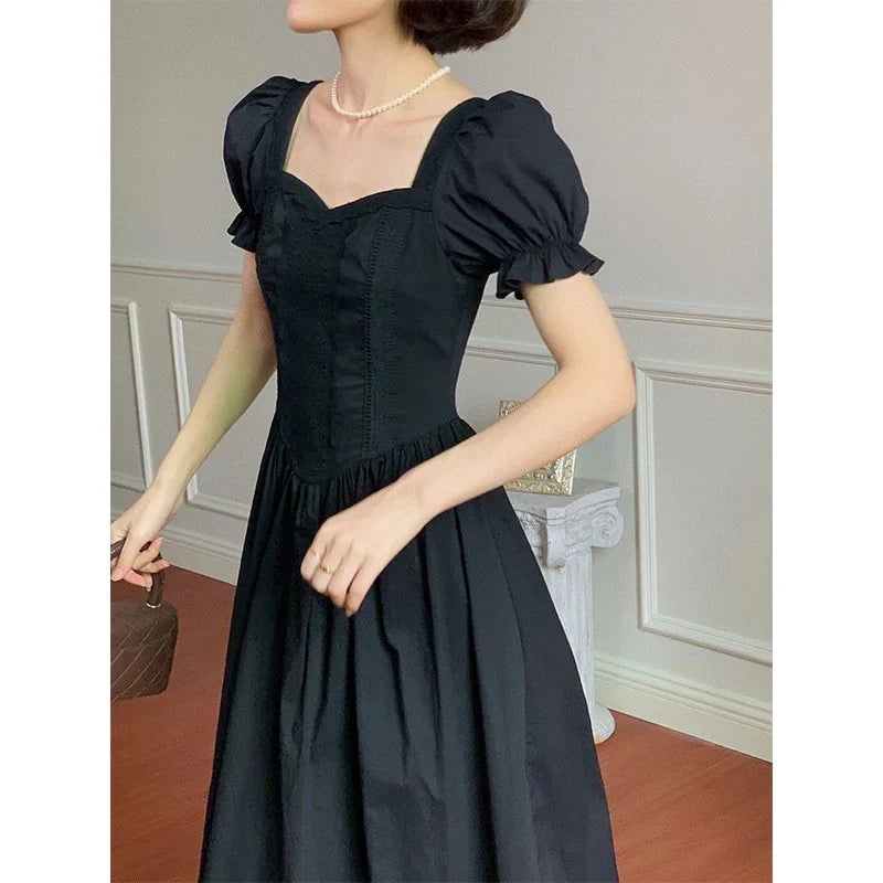 Retro Sweet Short Sleeve Birthday Party Dress TP1849