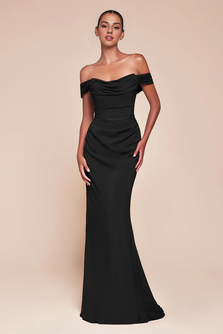 omberprom Elegant Dresses Gowns Evening Dresses Chiffon Fitted Convertible Gown Formal Dresses
