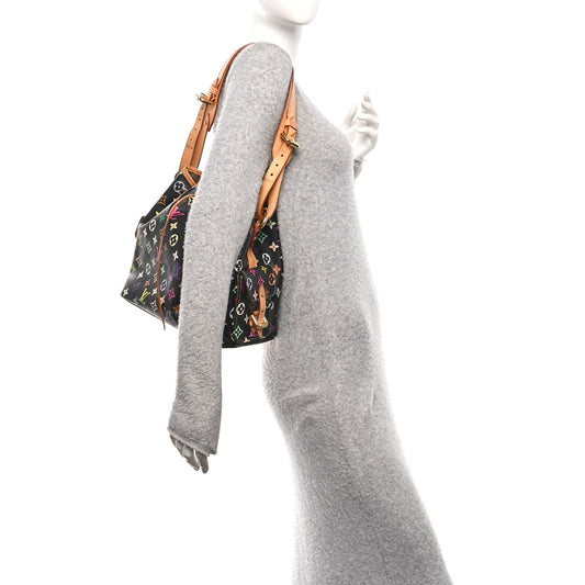 Monogram Multicolor Petit Noe Black