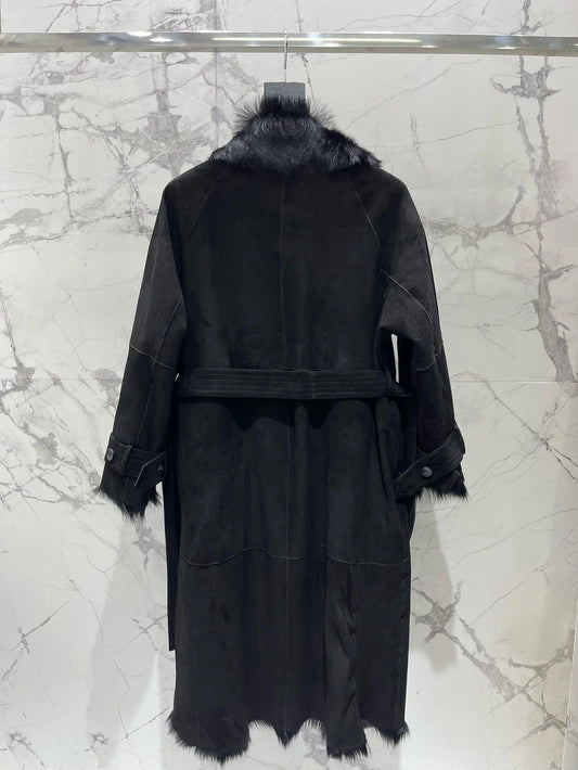 YSL 25S BELTED COAT STYLE 12