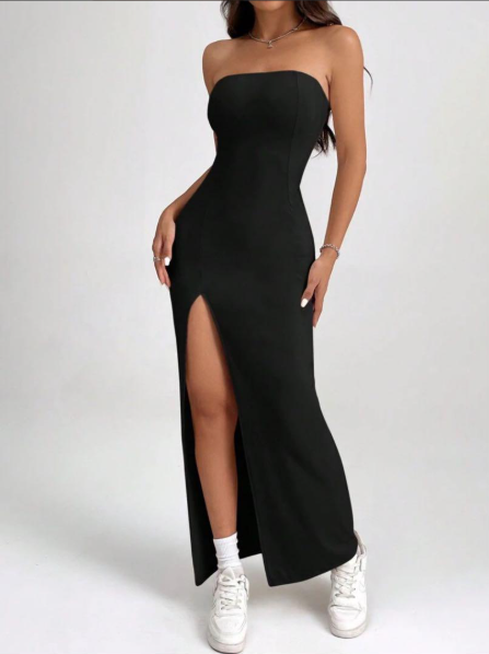 Black Mermaid Long Prom Dresses S3260