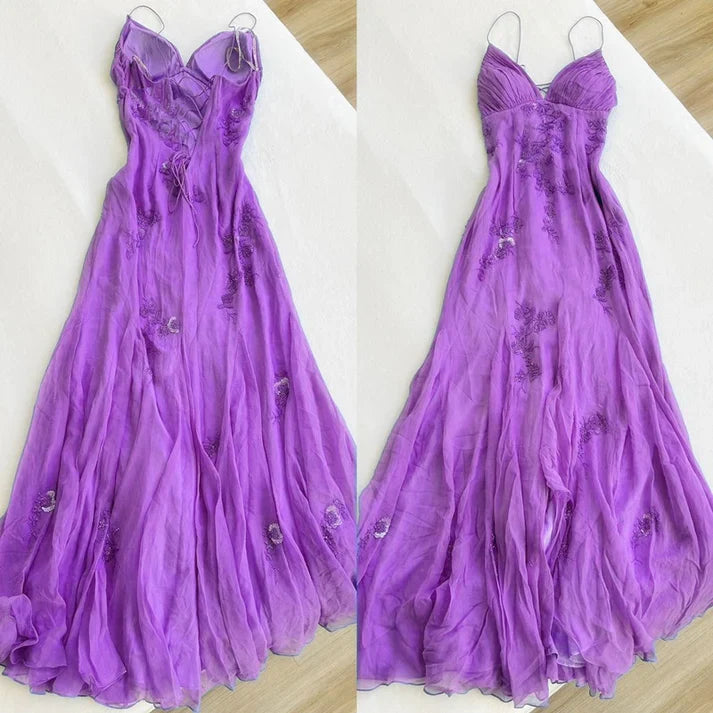 Blue Long Prom Dresses,Evening Gown,Party Dresses,Formal Dress S3489