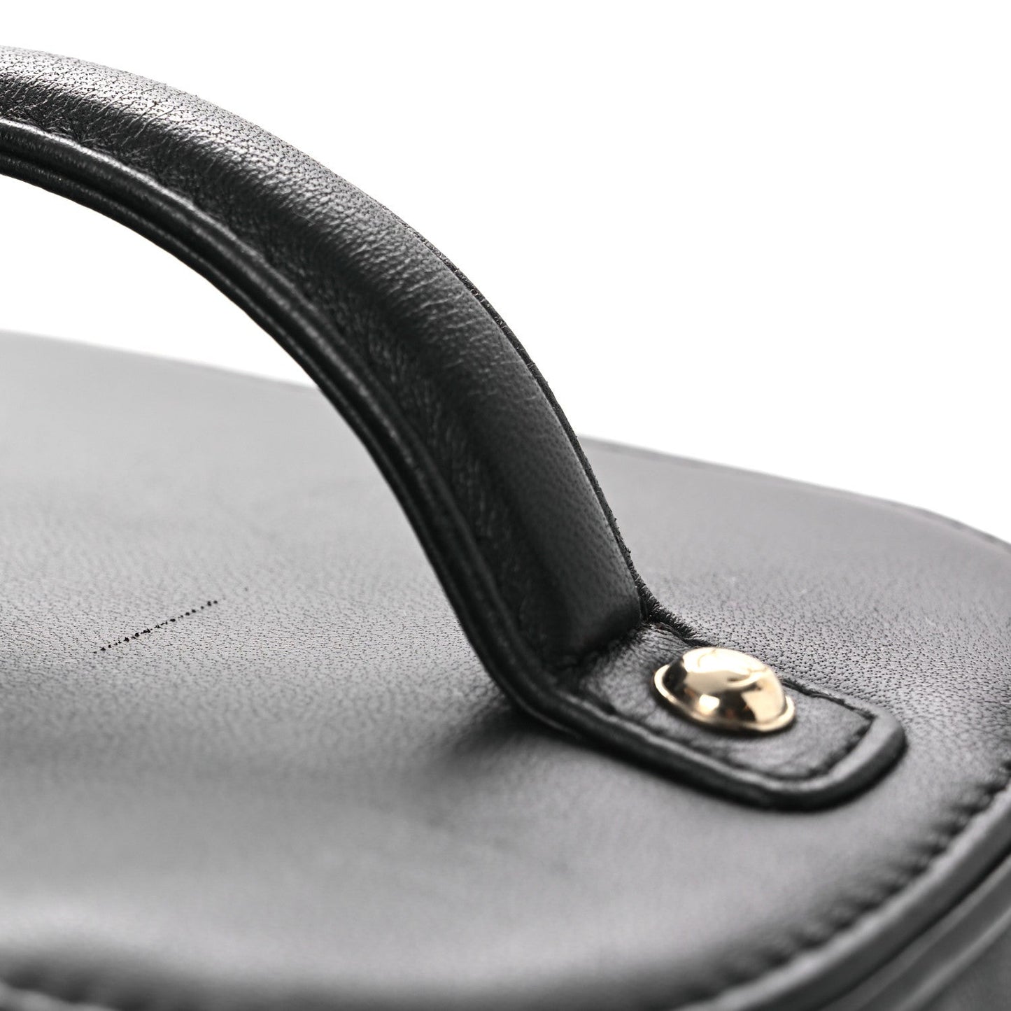 Lambskin Timeless Vanity Cosmetic Case Black