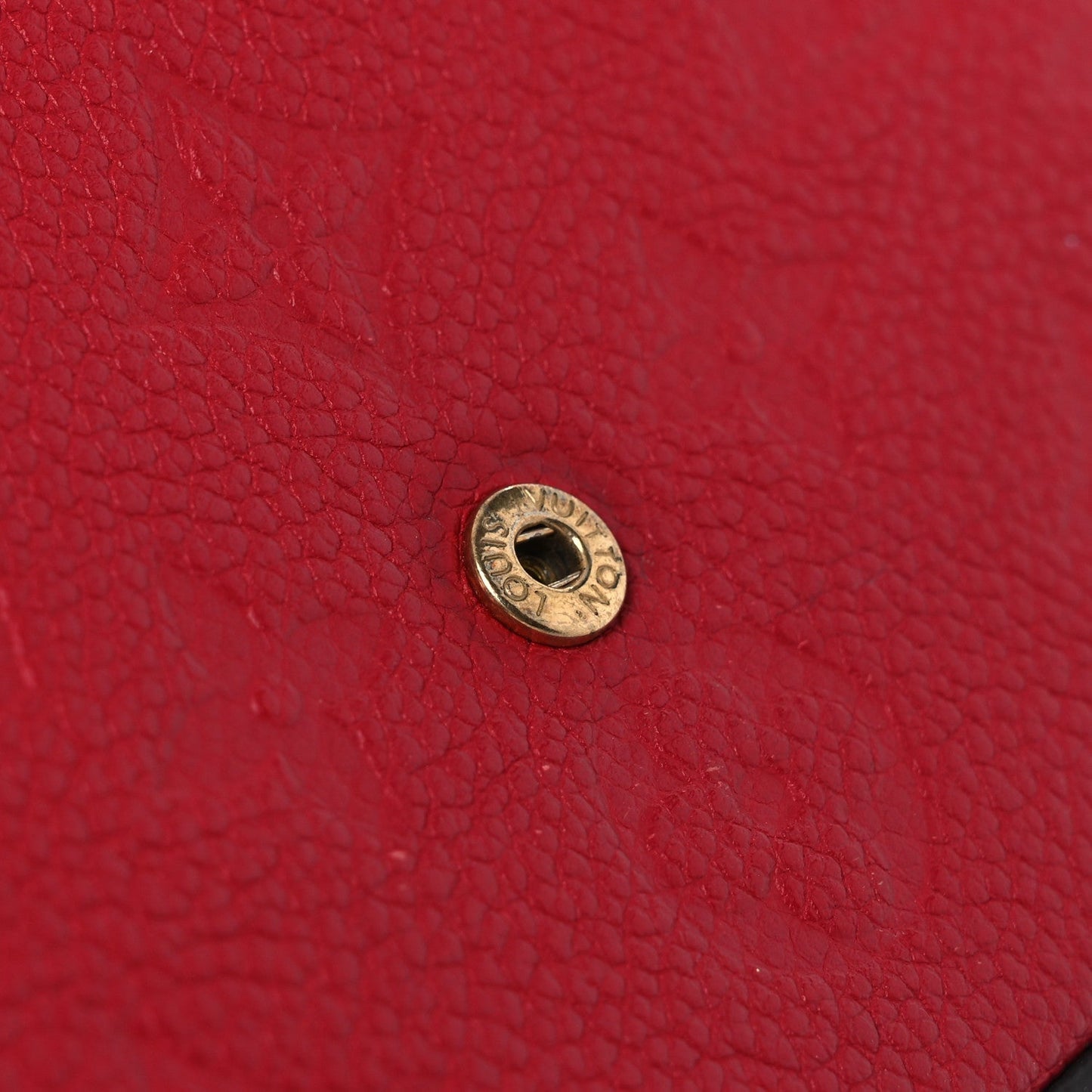 Empreinte Pochette Felicie Chain Wallet Scarlet