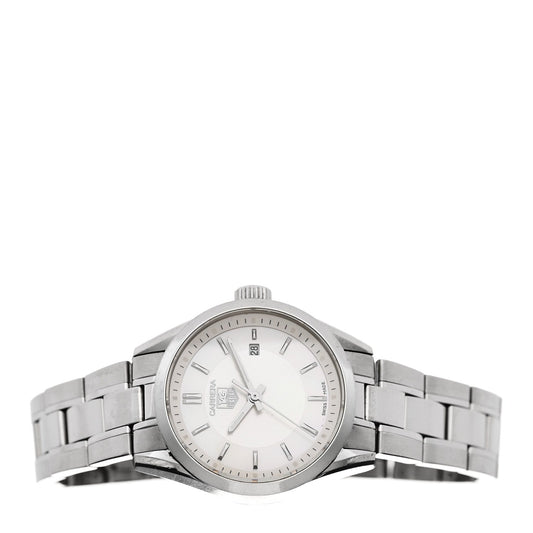 Stainless Steel Mother of Pearl 28mm Carrera Lady Quartz Watch WV1415