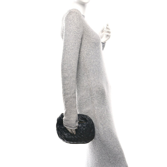 Nappa Intrecciato Mini Jodie Black