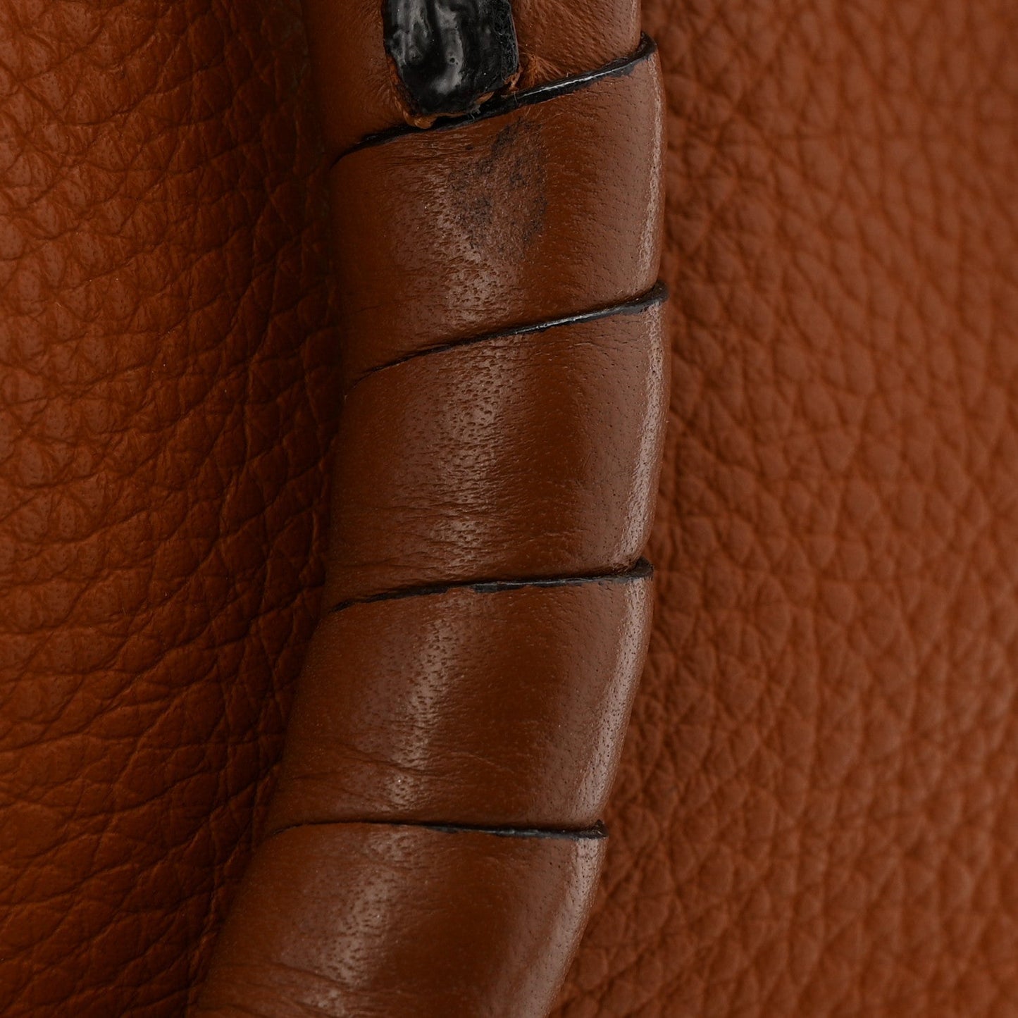 Calfskin Mini Marcie Satchel Tan