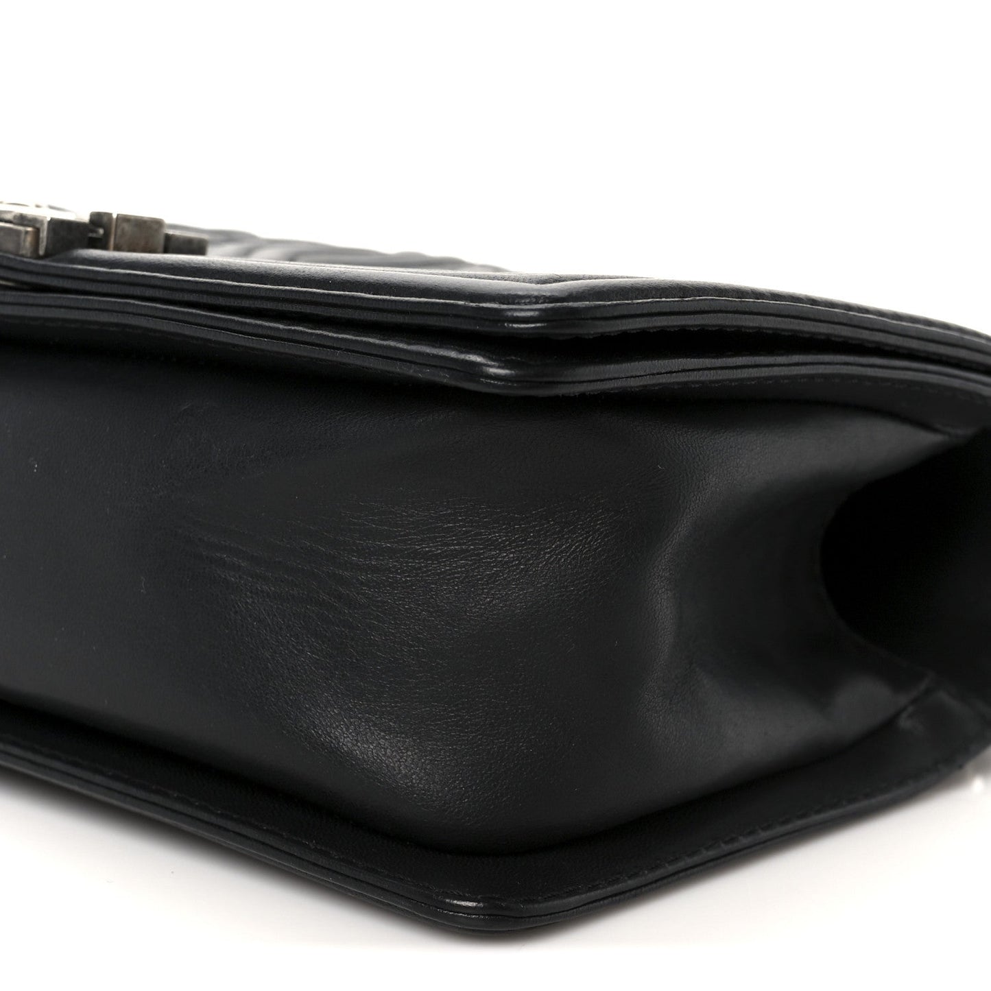 Lambskin Medium Celtic Boy Flap Black