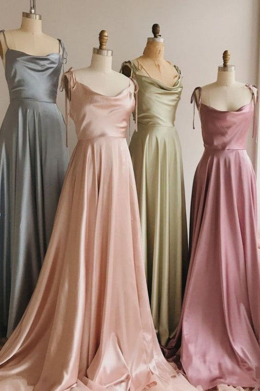 Simple Long Prom Dresses Formal Evening Gowns C2418