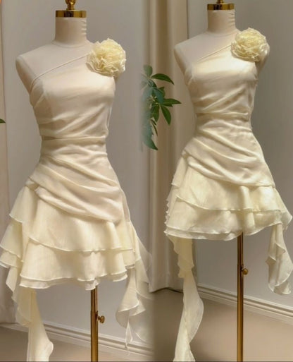 Chiffon Short elegant party gowns short evening dress