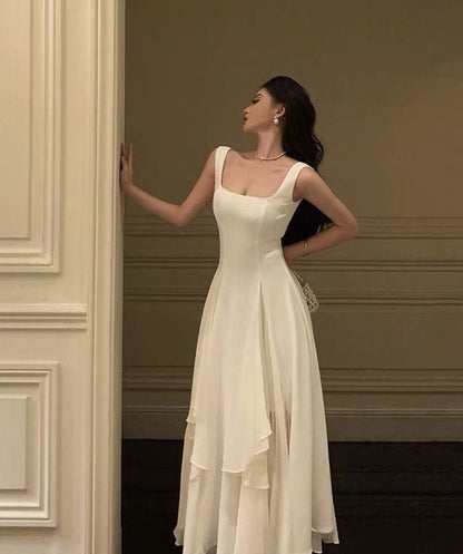 A line Chiffon Prom Dresses,Long evening Dress,formal Dress       S3727