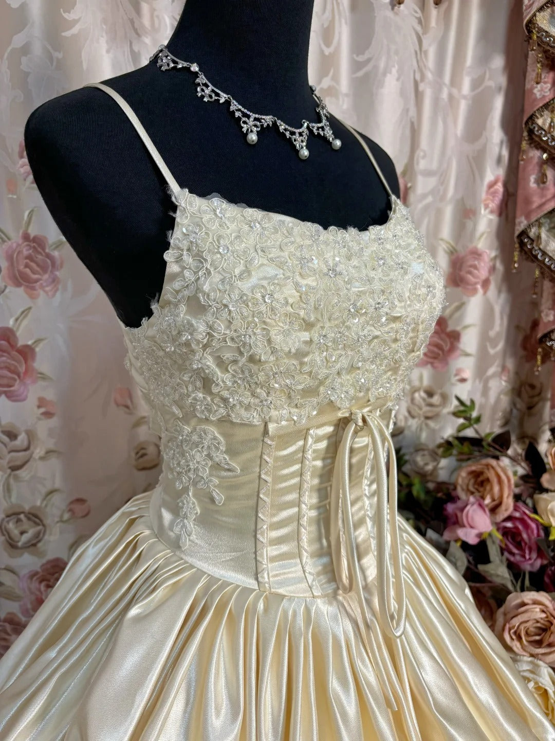 A Line Ball Gown Long Princess Dress, Formal Evening Gowns     S6856