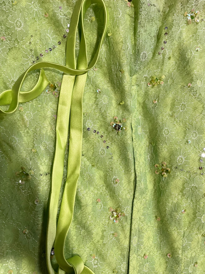Green Mermaid Party Dress, Long Formal Evening Gowns     S6870
