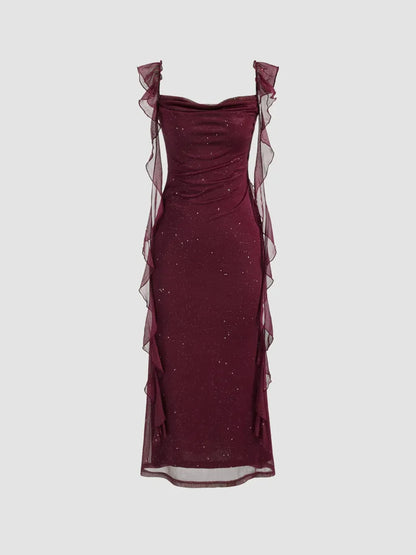 Elegant Green Shinny Evening Gown Formal Dresses Prom Dresses         S6475