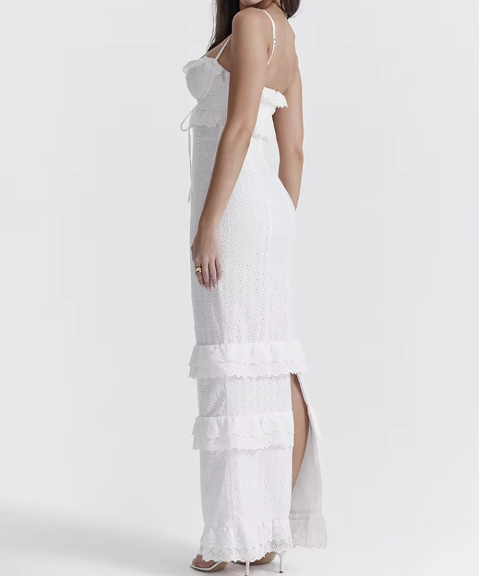 High Quality Wedding Guest Dress Women Maxi Evening Birthday Party Dress     S6836