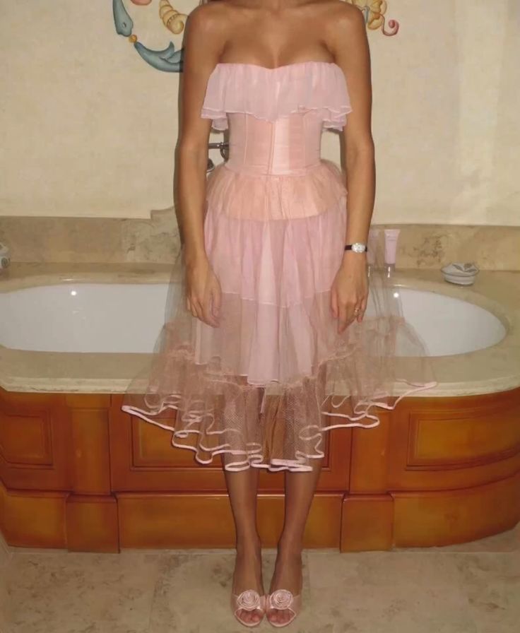 Pink Evening Dress Sleeveless Prom Gown Birthday Party Dresses Cocktail Dresses