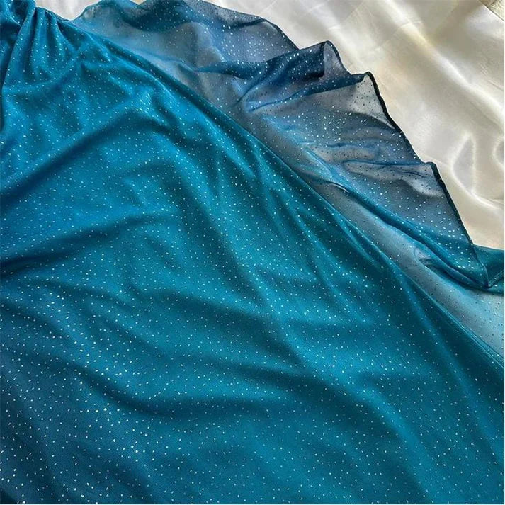 Gorgeous Shiny Beaded Sweetheart Halter-neck Long Sheath Prom Dress Party Dress Evening Dress TP4402