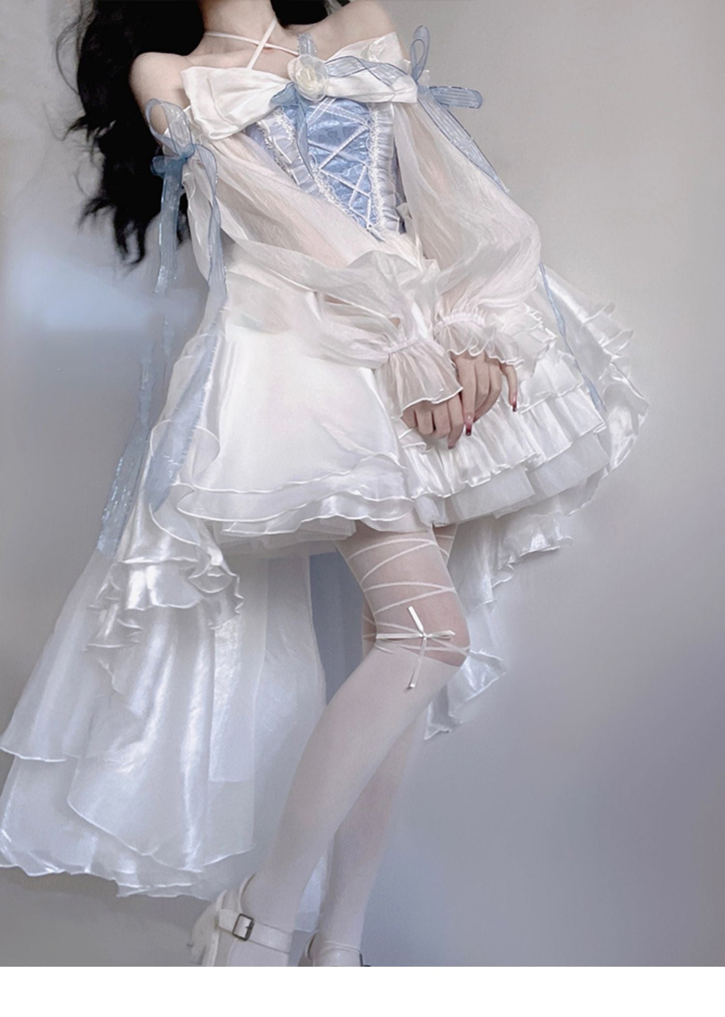 French princess dress birthday dress fairy dress    S5747