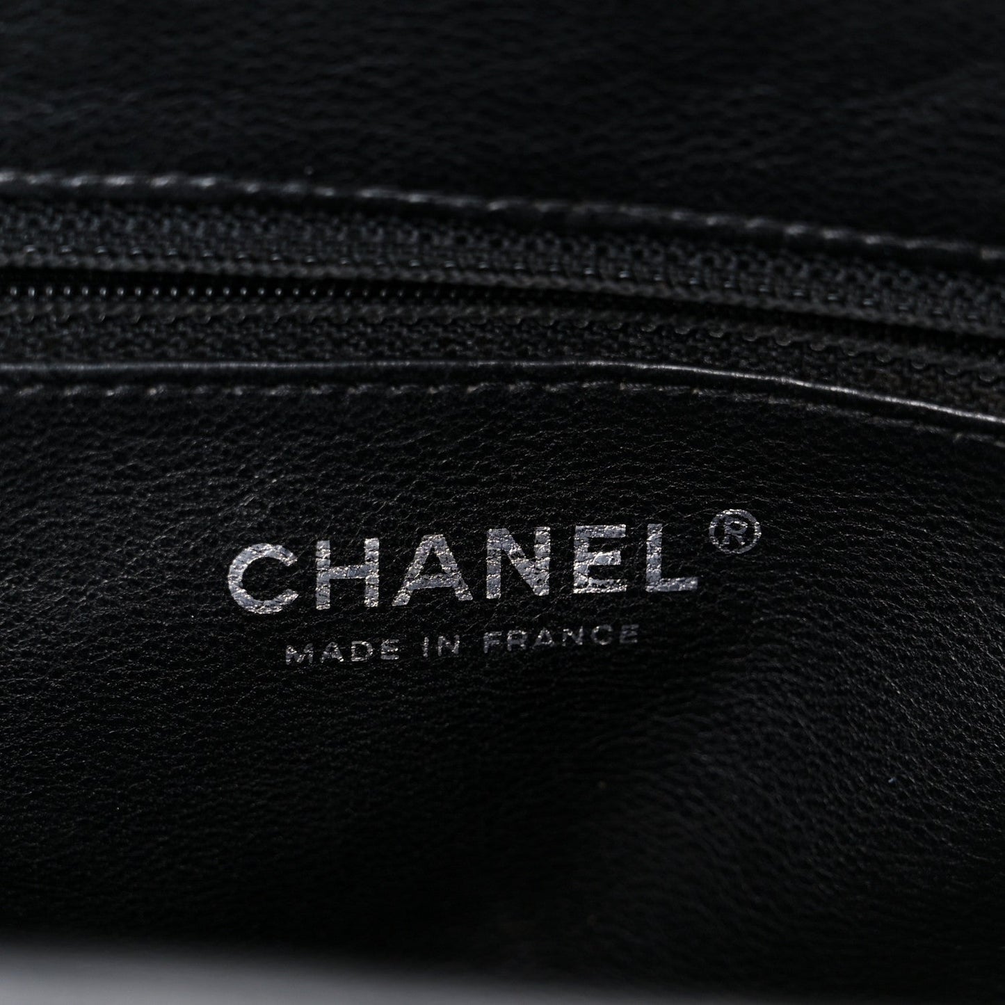 Caviar Quilted Timeless Clutch Black