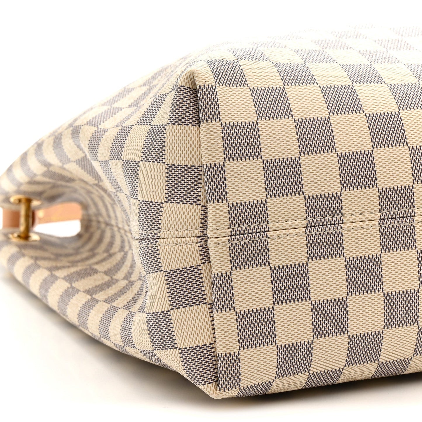 Damier Azur Graceful MM Rose Ballerine