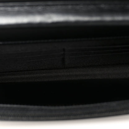 Caviar Quilted Boy Wallet On Chain WOC Black