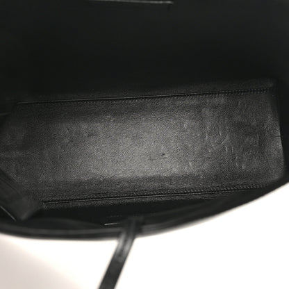 Patent Calfskin Rendez-Vous Hobo Black
