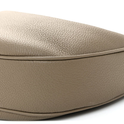 Supple Grained Calfskin Teen Lulu Shoulder Bag Souris