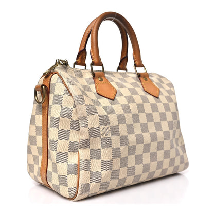 Damier Azur Speedy Bandouliere 25