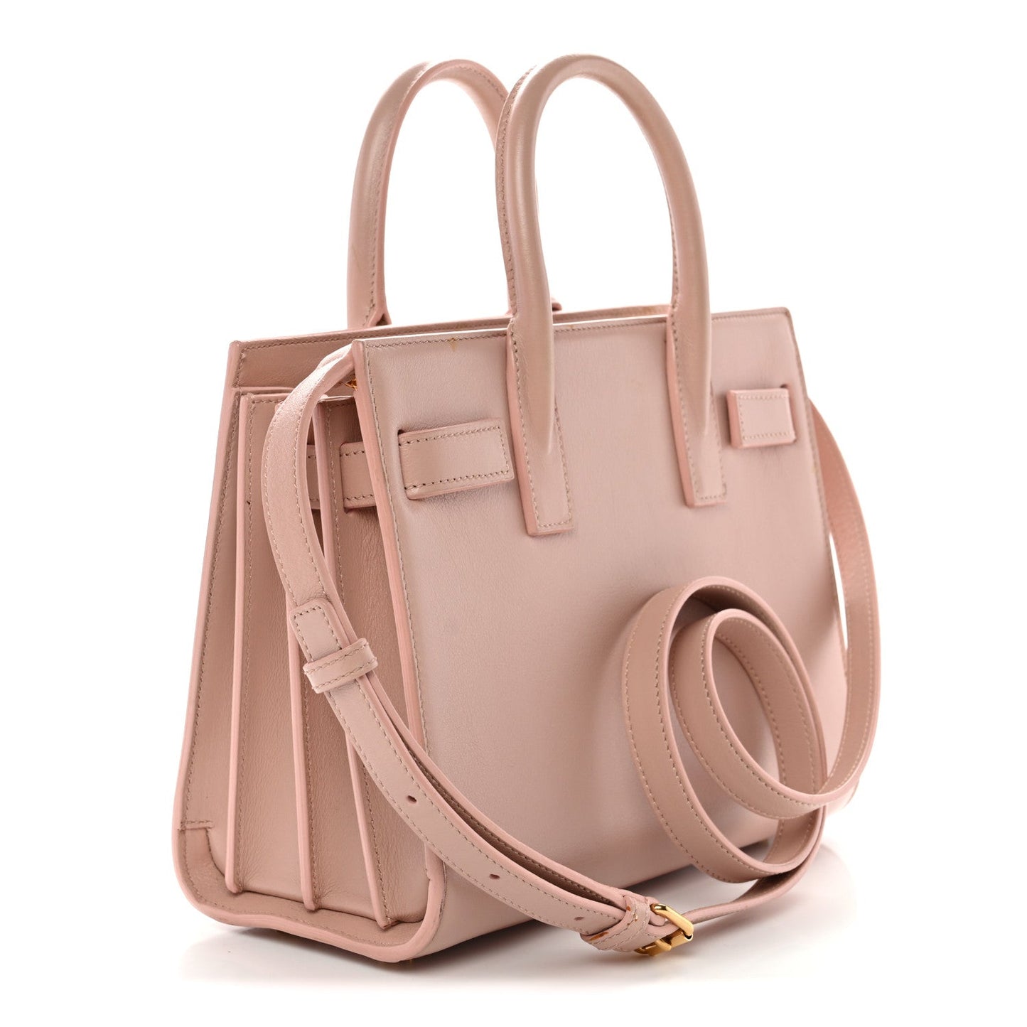 Calfskin Nano Sac De Jour Pale Pink