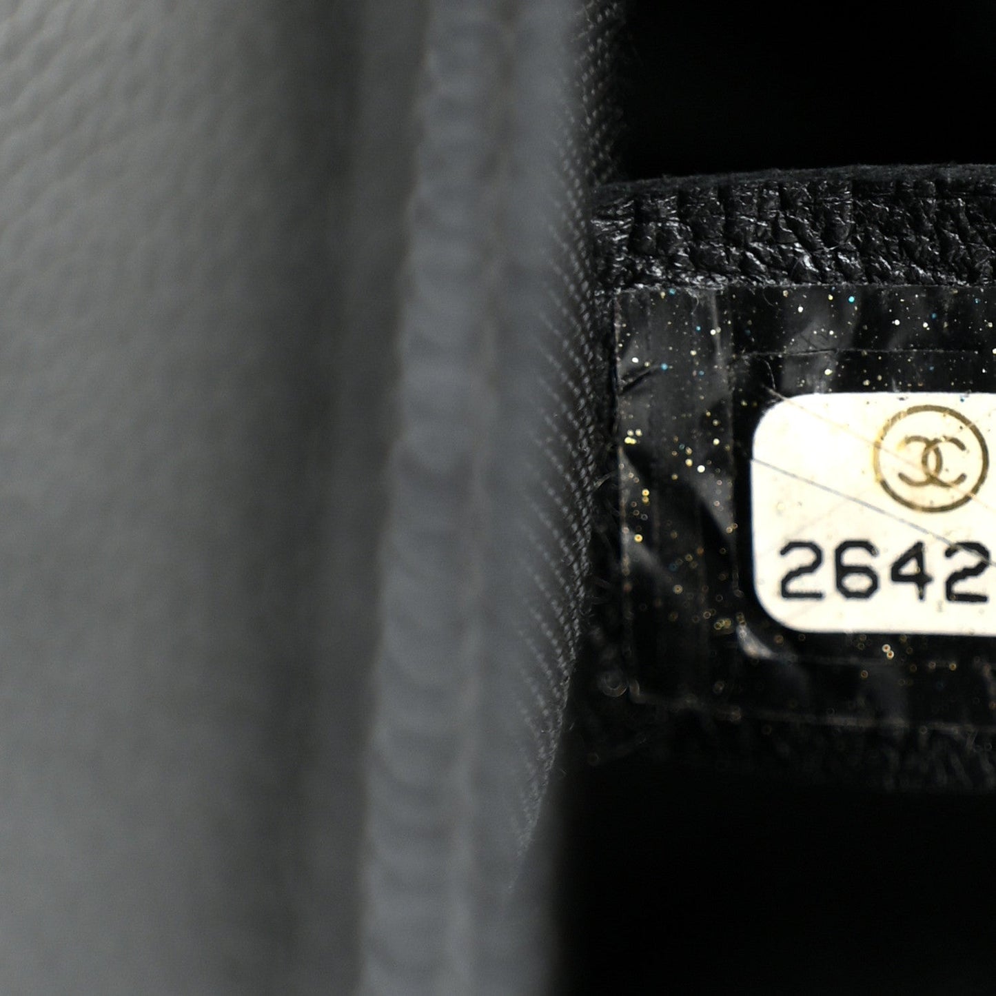Caviar Quilted Small Boy Flap Black