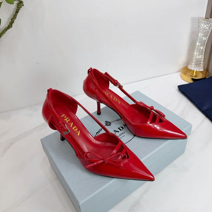 PRA 26SS Pumps 75 Red Patent Leather 592348