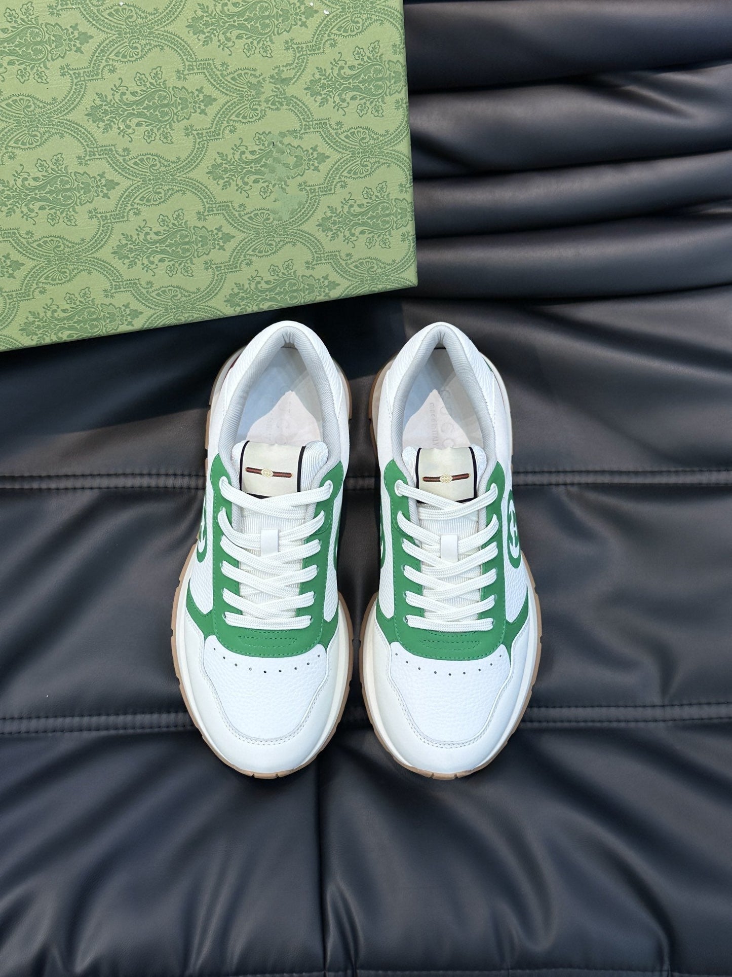GG TRAINER GREEN WHITE