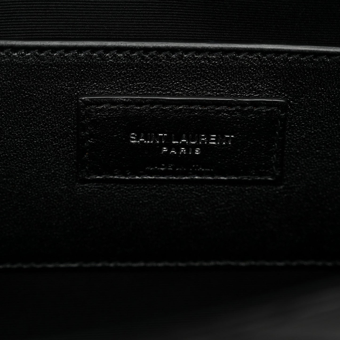 Lambskin Quilted Kate Clutch Black