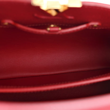 Taurillon Capucines BB Scarlet Red