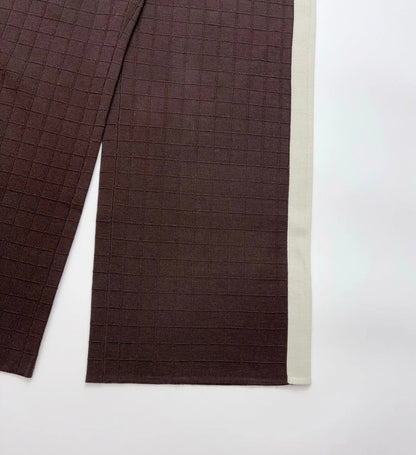 HERMES 25S STRAIGHT-LEG KNIT PANTS 194