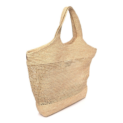 Raffia Icare Shopping Tote Natural