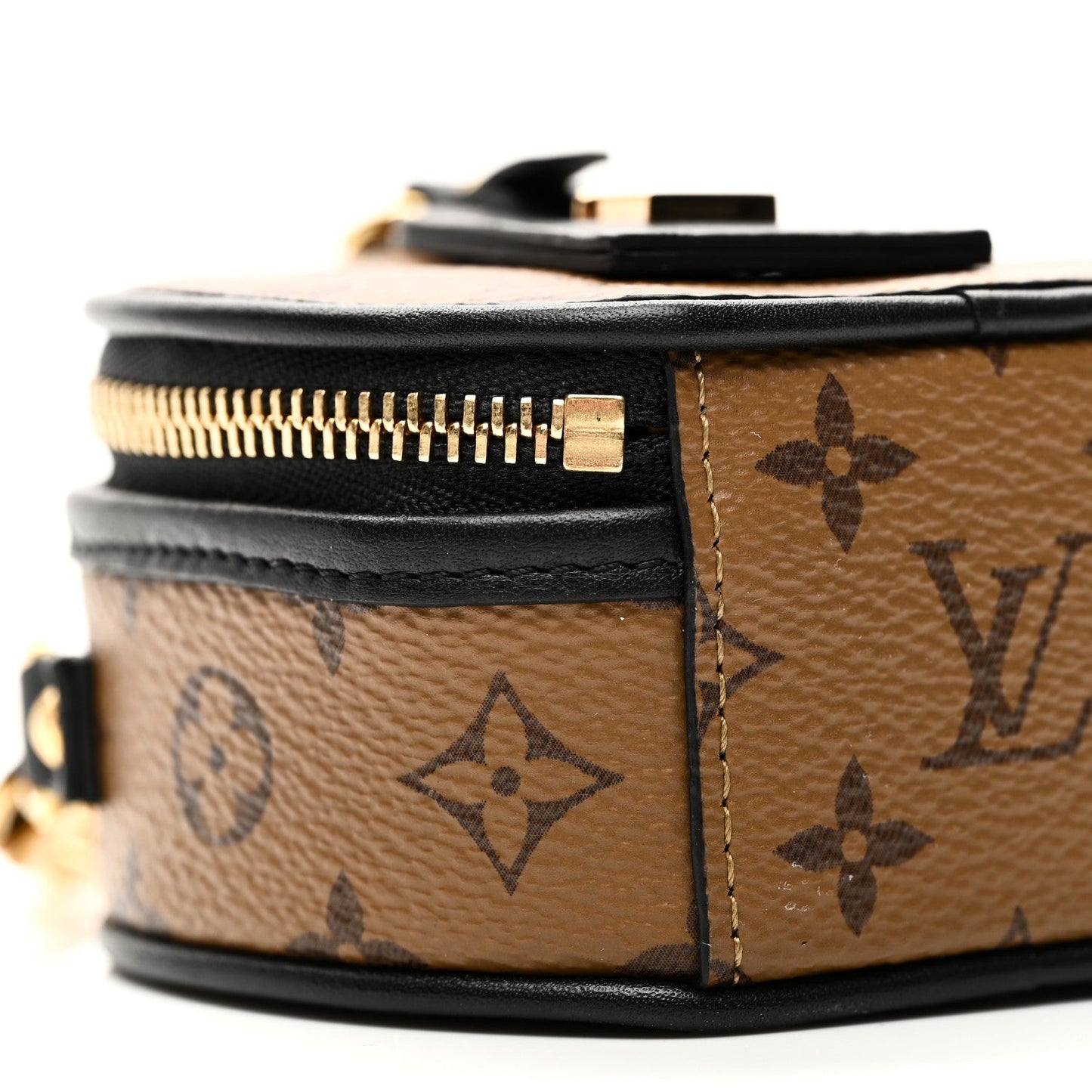 Reverse Monogram Boite Chapeau Necklace