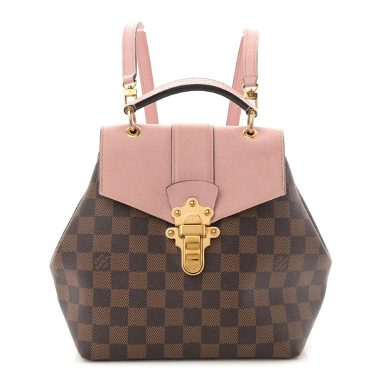 Damier Ebene Clapton Backpack Magnolia