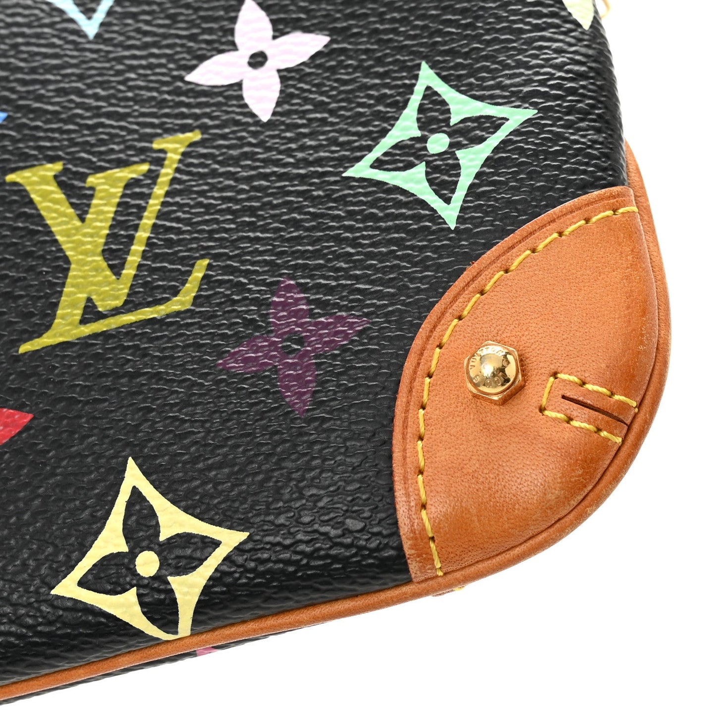 Monogram Multicolor Pochette Milla MM Black