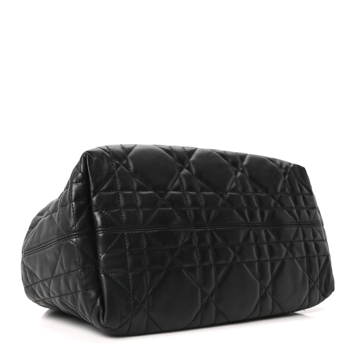 Calfskin Macrocannage Medium Toujours Black