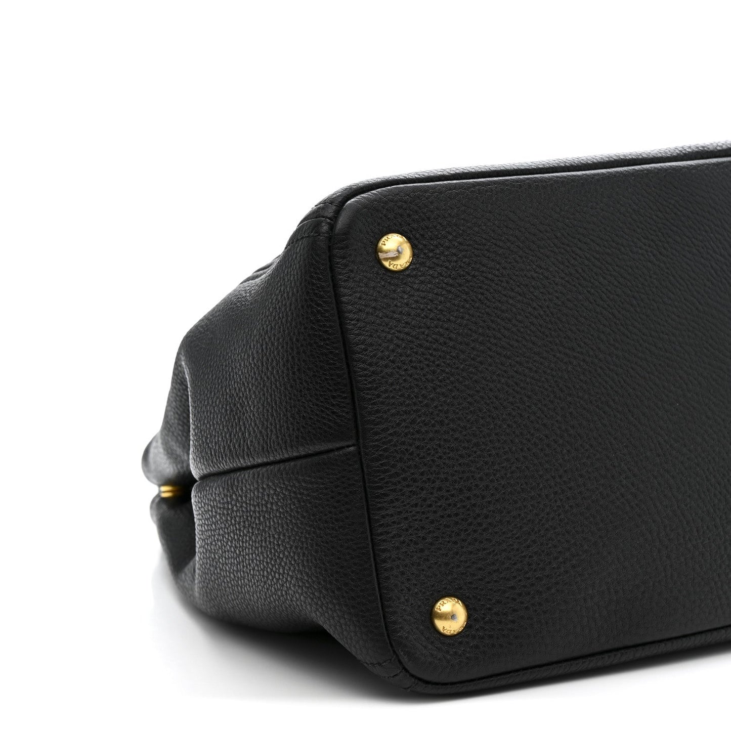 Vitello Daino Tote Black