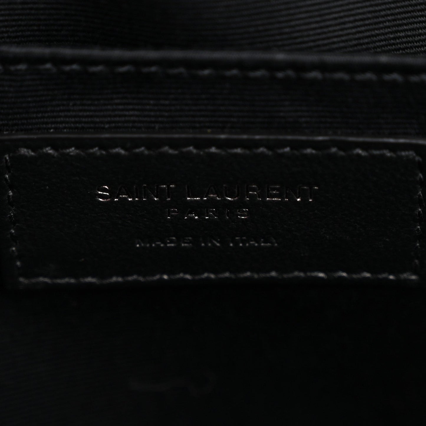 Calfskin Matelasse Monogram Lou Camera Bag Black