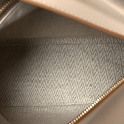 Grained Calfskin Small Puzzle Edge Bag Sand