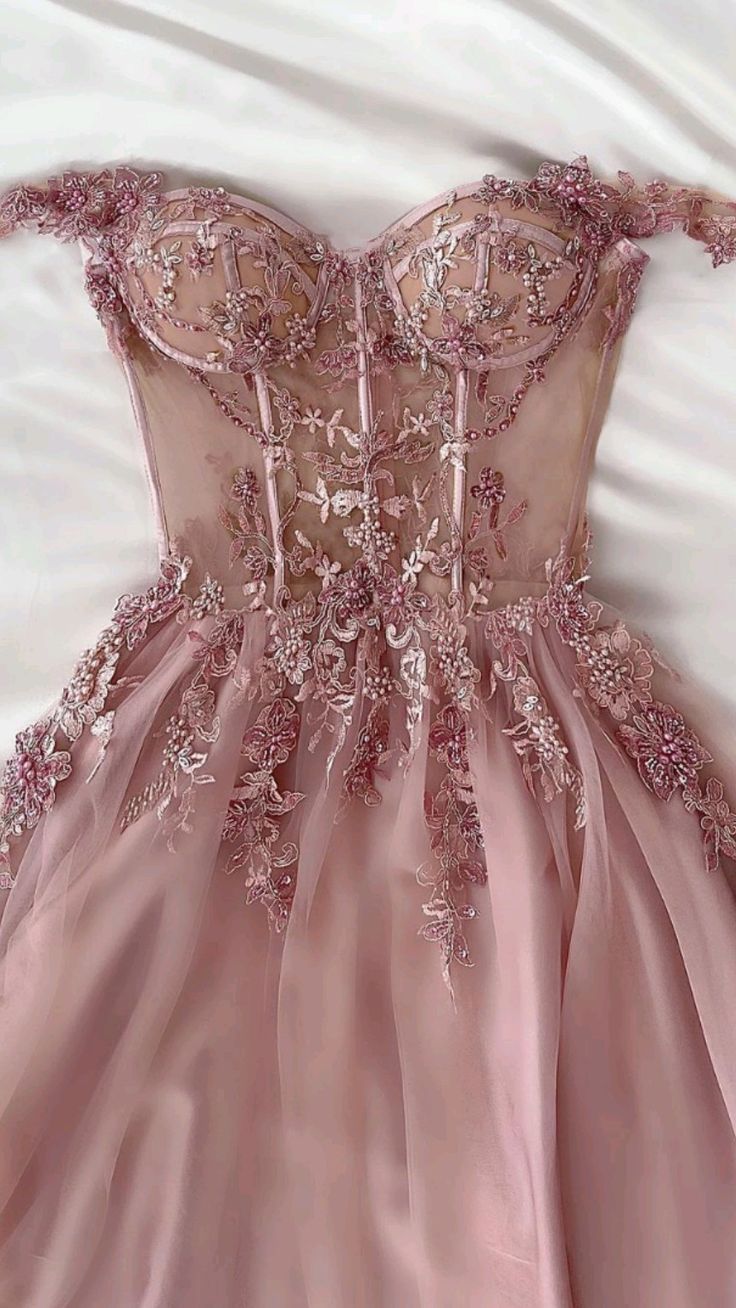Dreamy pink gown,Pink long evening prom dress     S2606