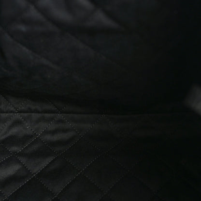 Shiny Calfskin Quilted Small Chanel 22 Black
