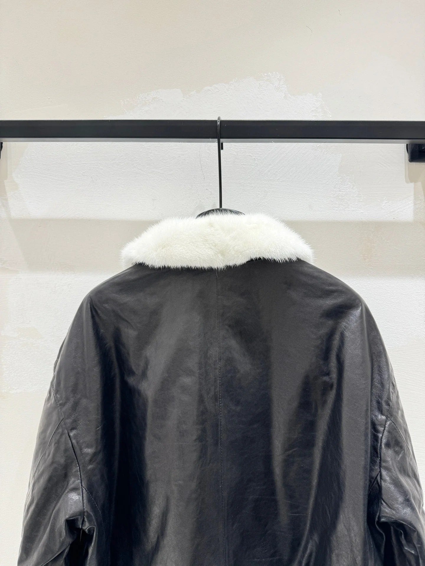 MAX MARA 25S SHEEPSKIN AND MINK FUR COAT 154