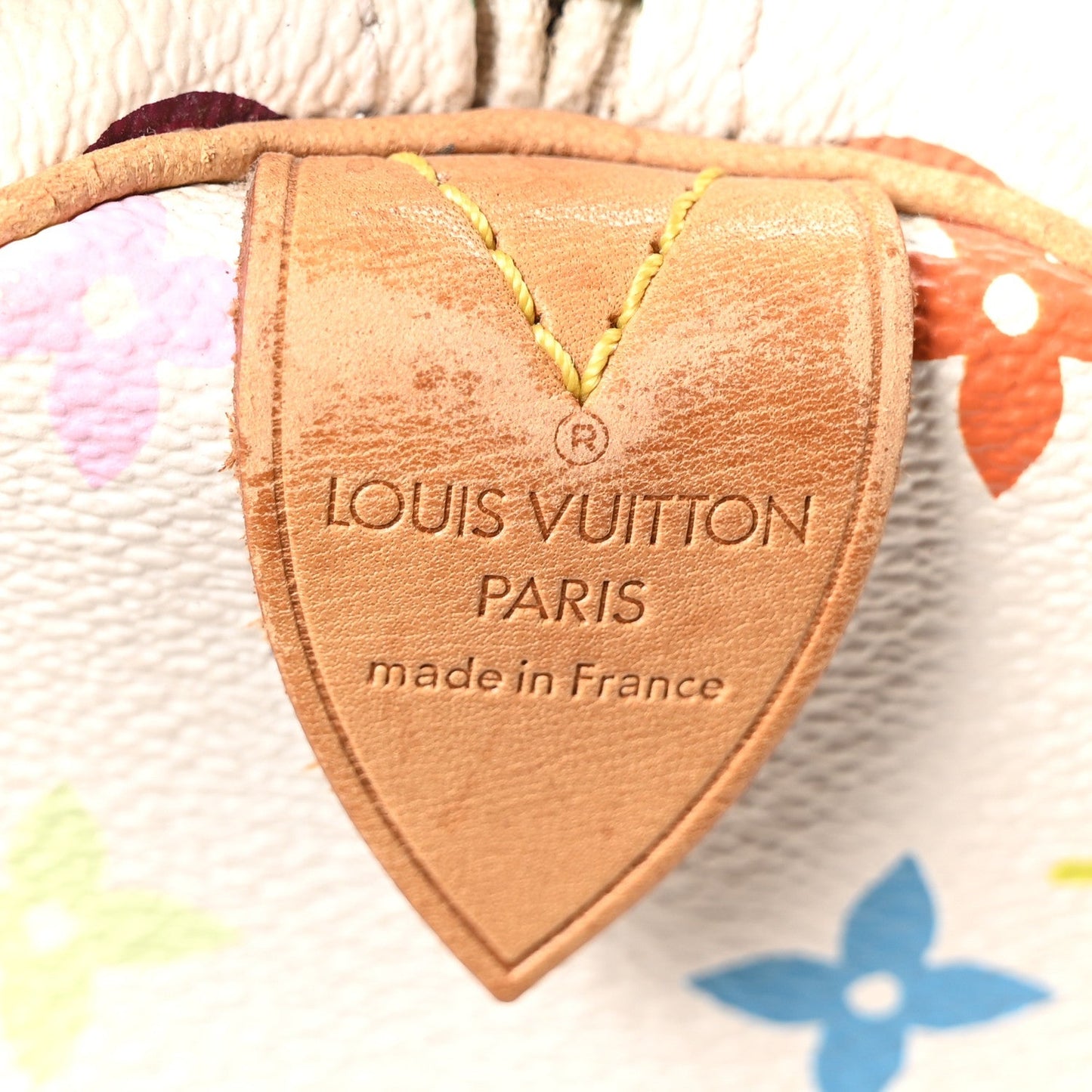 Monogram Multicolor Speedy 30 White